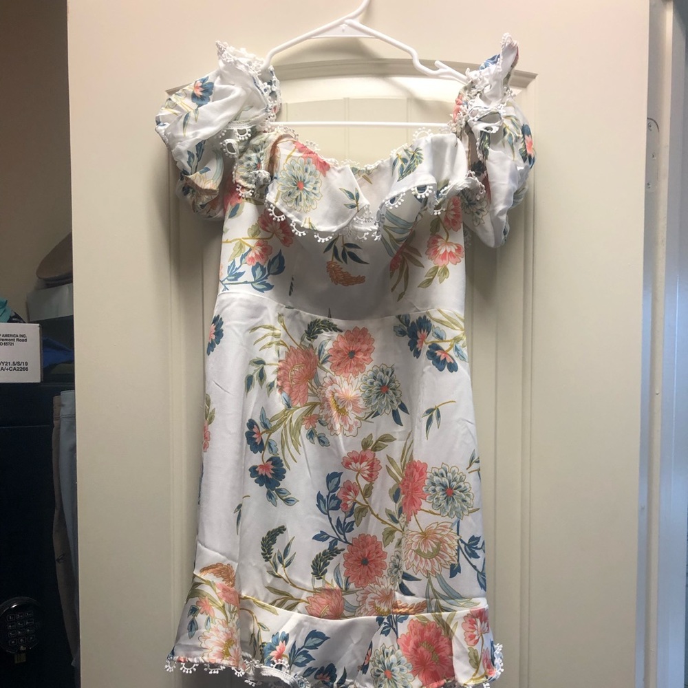 Off the shoulder dress